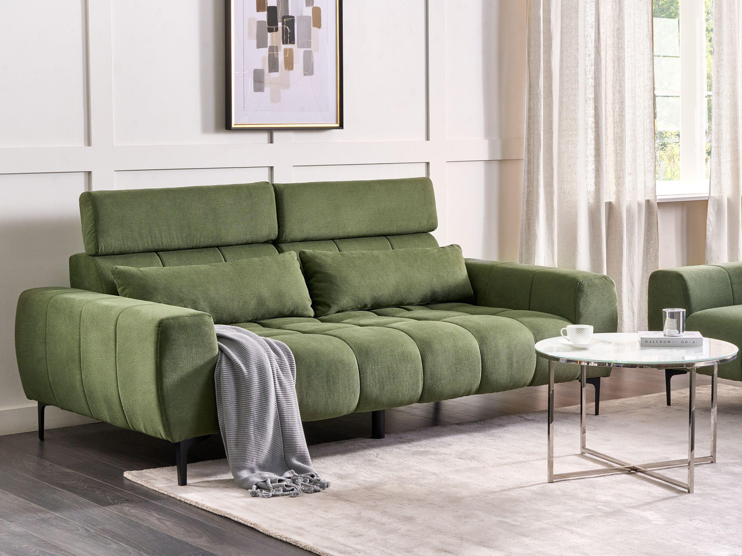 Beliani 3 Sitzer Sofa aus Polyester Modern VEGAMO  