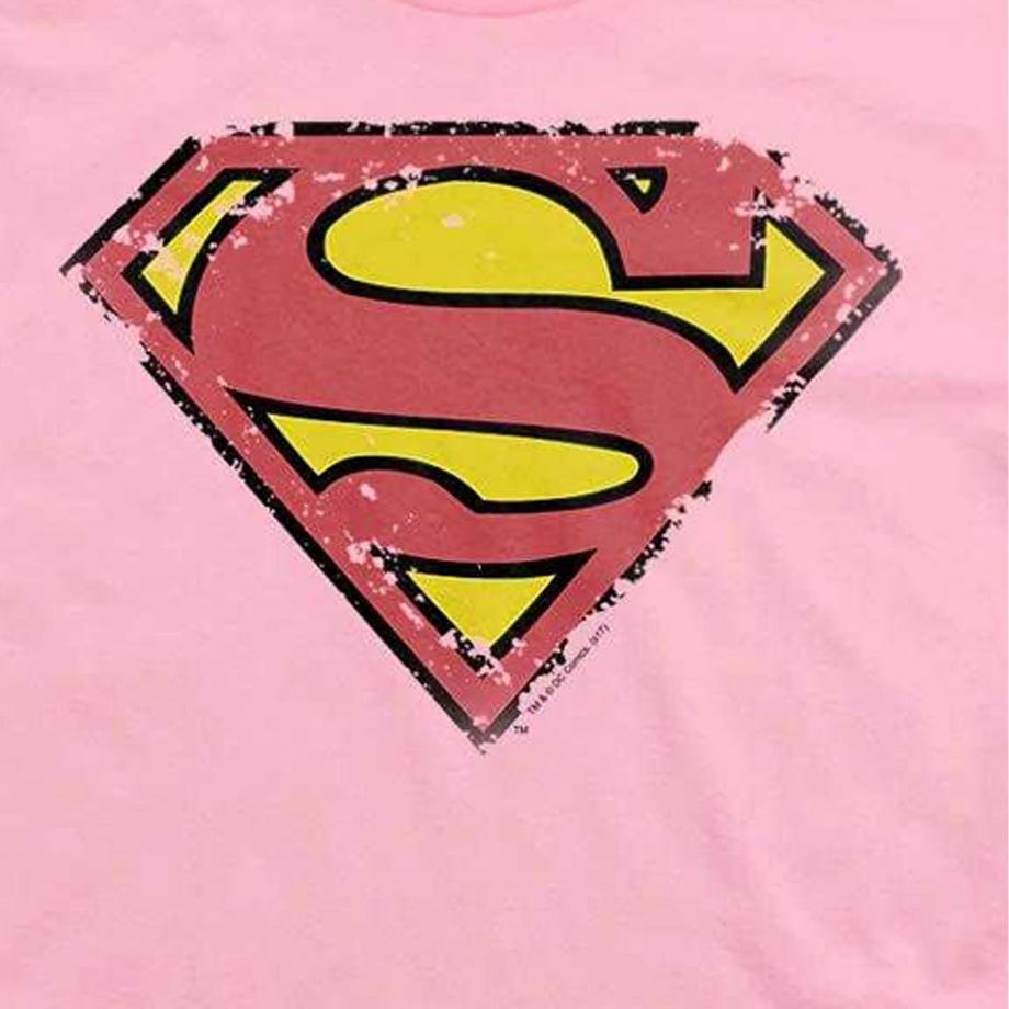 SUPERMAN  T-ShirtMotiftyle Bouclier Usé 