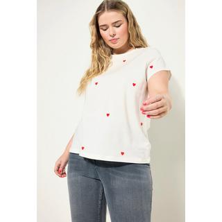 Studio Untold  T-shirt con cuori e scollo rotondo 