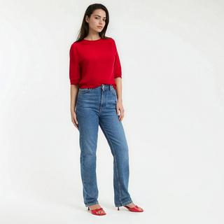 La Redoute Collections Rundhals Pullover 100% Wolle  