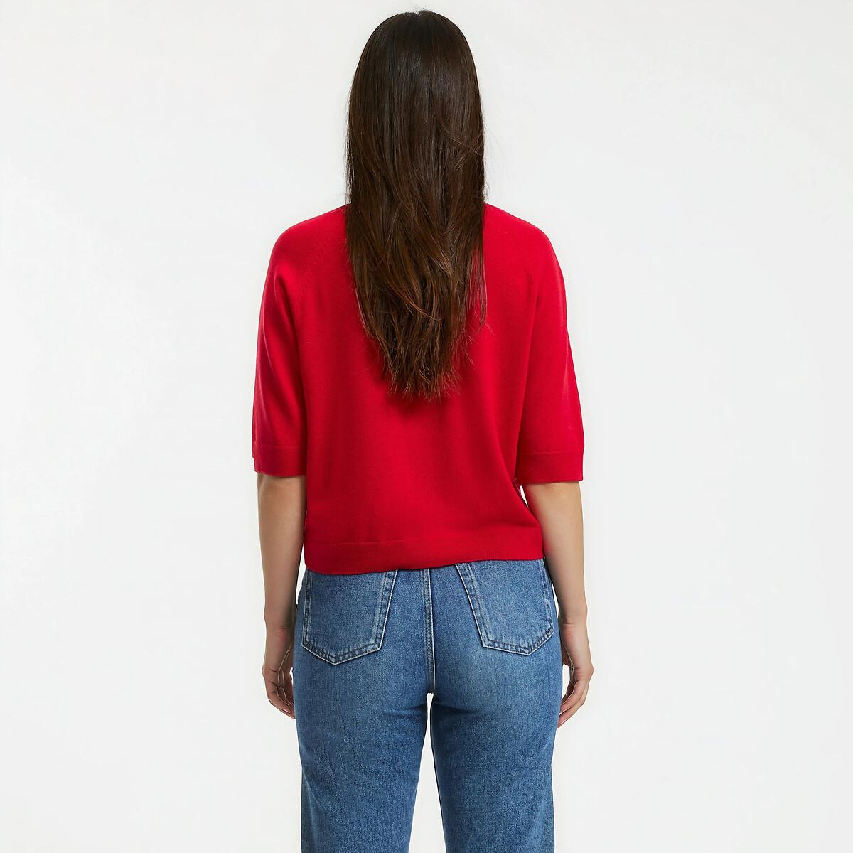 La Redoute Collections Rundhals Pullover 100% Wolle  