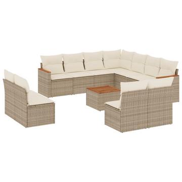 Garten sofagarnitur poly-rattan