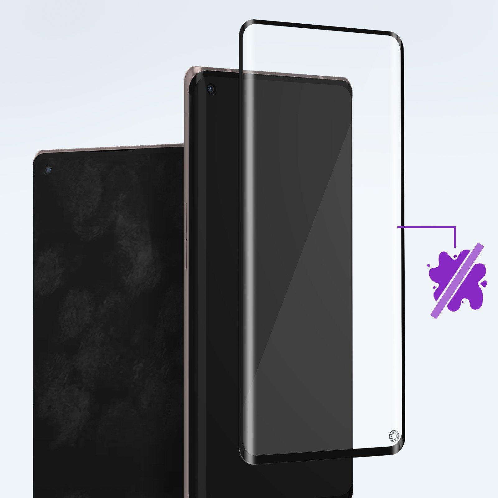 Force Power  Film Oppo Find X3 Neo Force Glass nero 