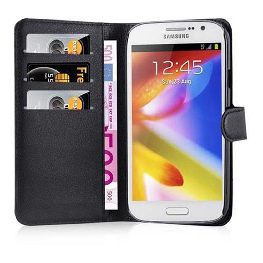 Cadorabo  Housse compatible avec Samsung Galaxy GRAND - Coque de protection avec fermeture magnétique, fonction de support et compartiment pour carte 