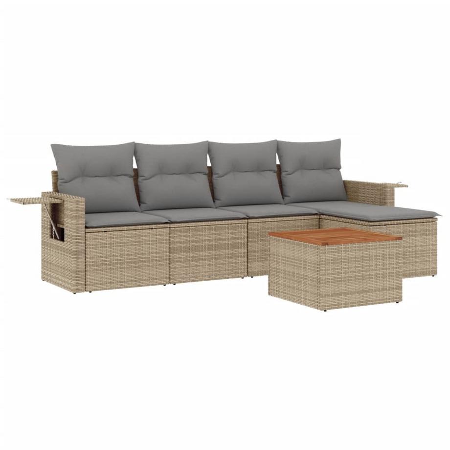 Garten sofagarnitur poly-rattan