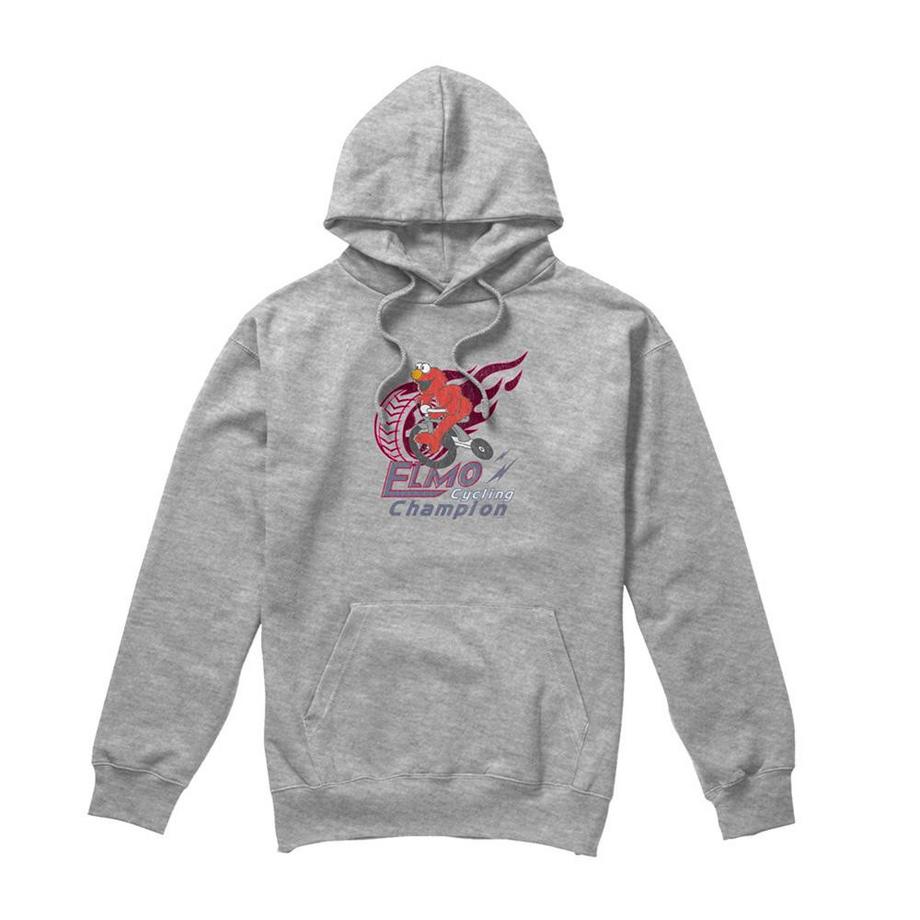 Sweat À Capuche Motif Elmo Cycle Champion