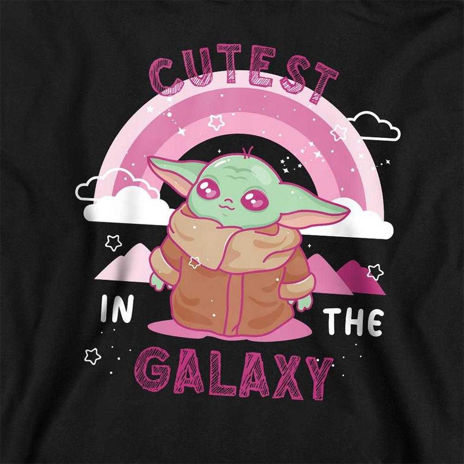 STAR WARS  Cutest In The Galaxy Felpa Con Cappuccio Grogu 