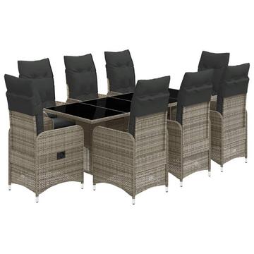 Bistro set poly-rattan