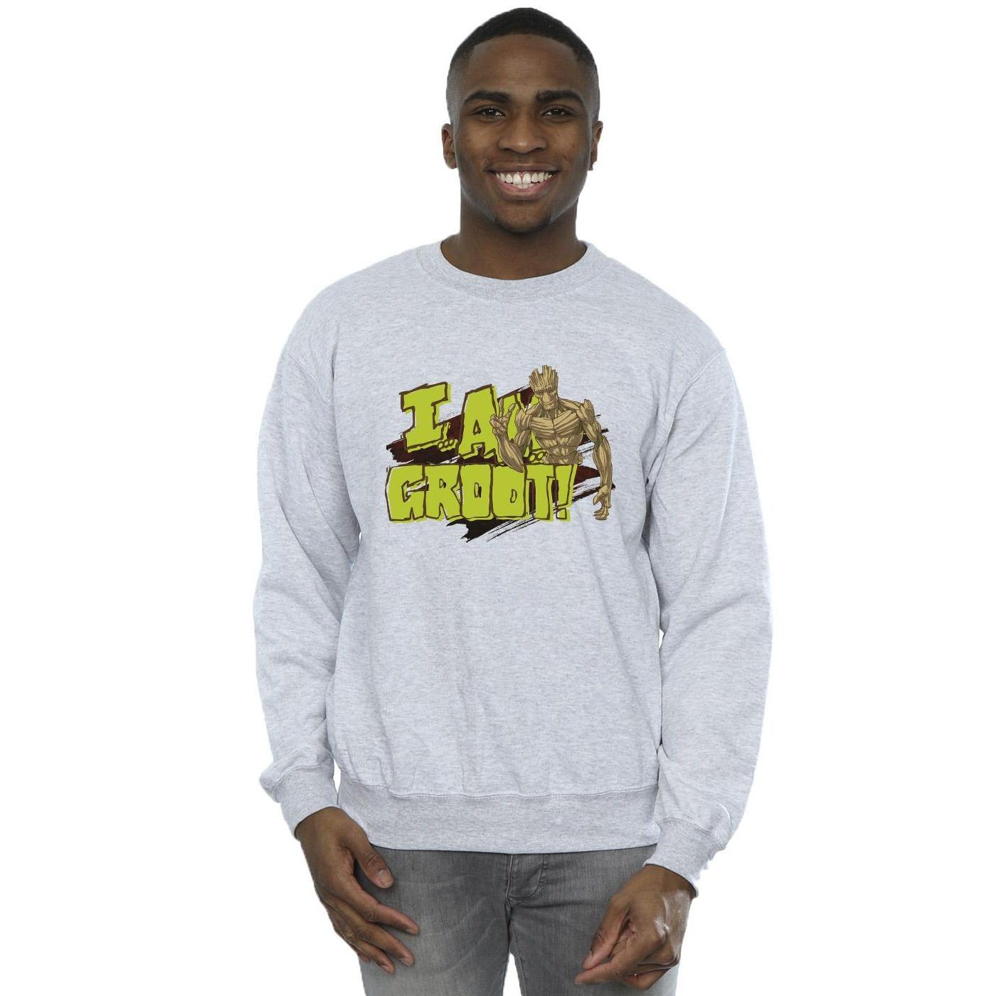 Guardians Of The Galaxy I Am Groot Sweatshirt  