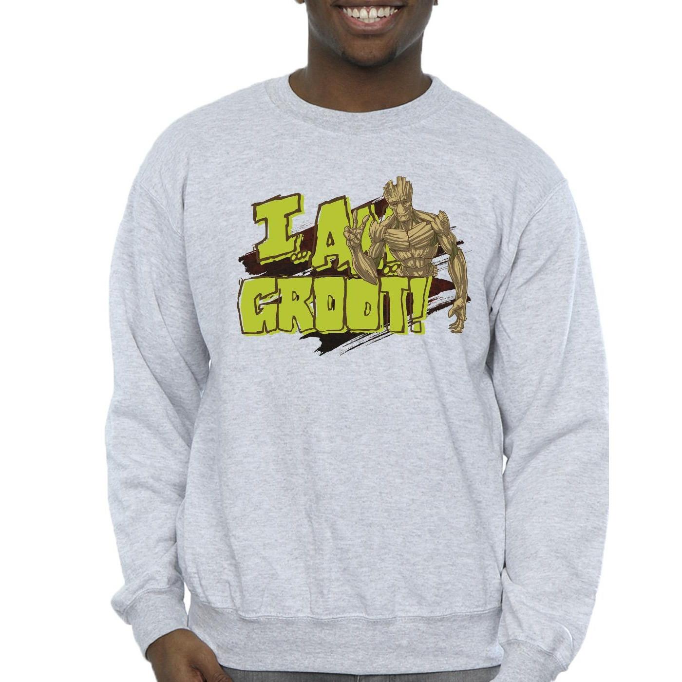 Guardians Of The Galaxy I Am Groot Sweatshirt  