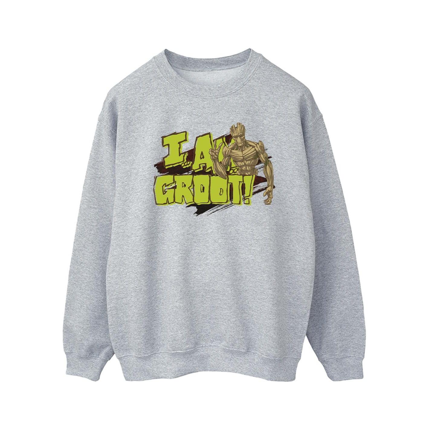 Guardians Of The Galaxy I Am Groot Sweatshirt  