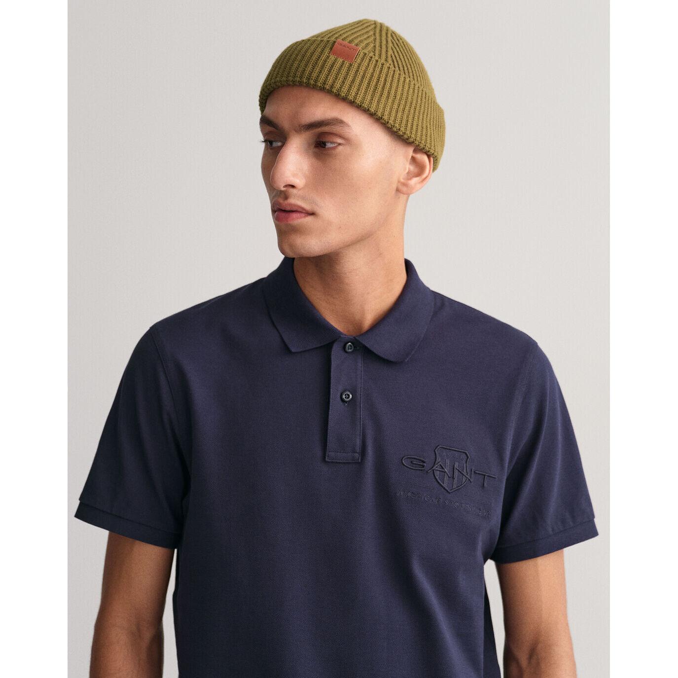 GANT  polo reg tonal shield 