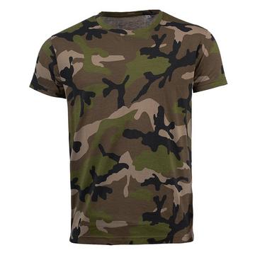 Tshirt à motif camouflage