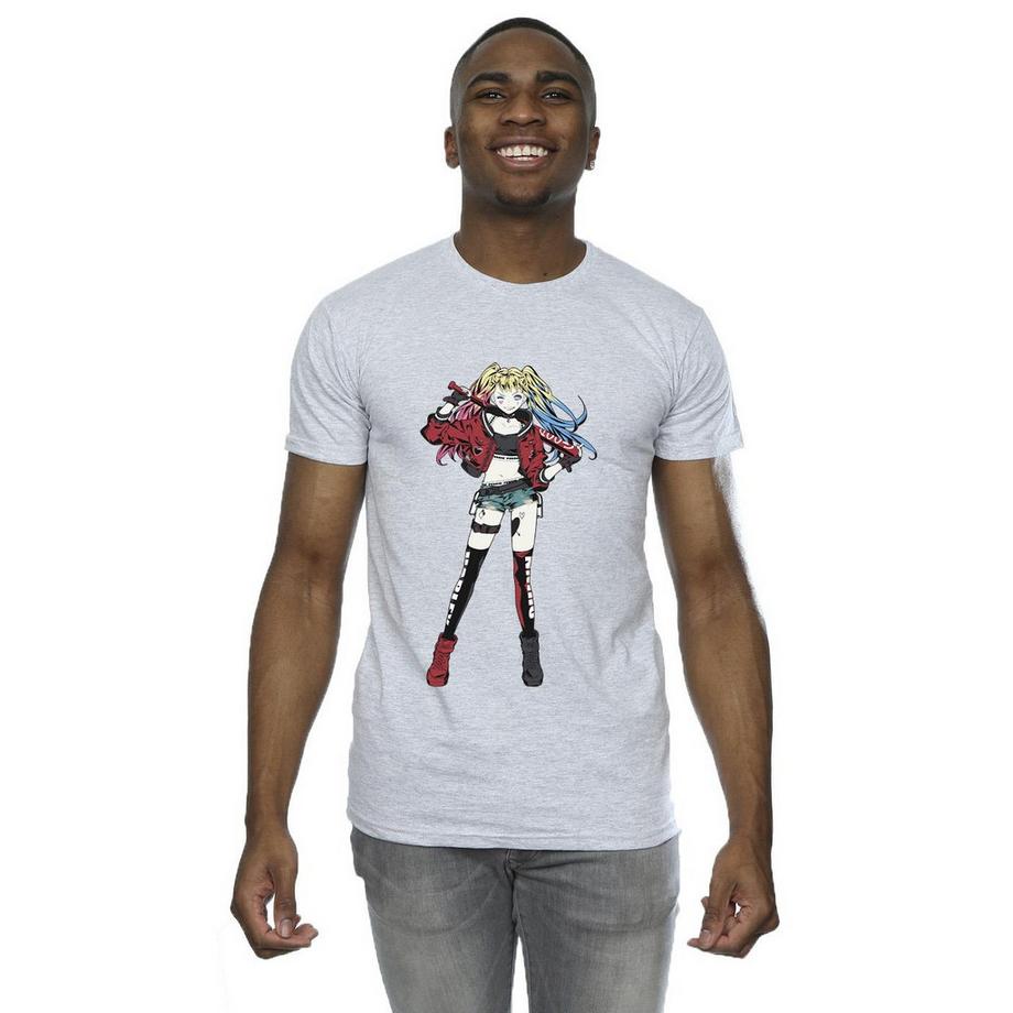 DC COMICS Harley Quinn T-Shirt Imprimé  
