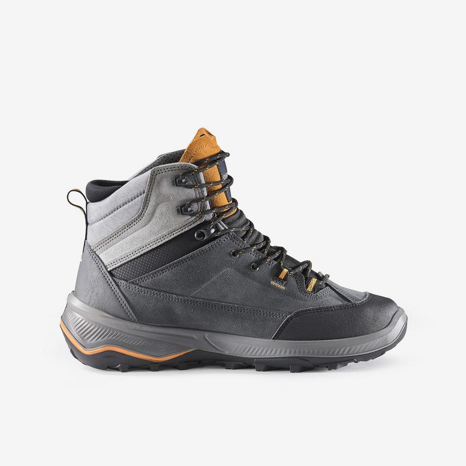 QUECHUA  Hohe Trekking-Schuhe aus Leder - MT100 - 