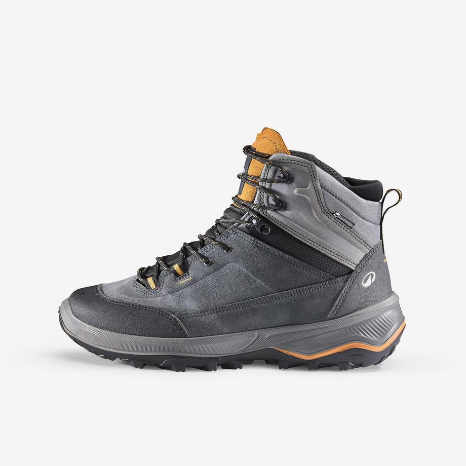 Hohe Trekking-Schuhe aus Leder - MT100 -