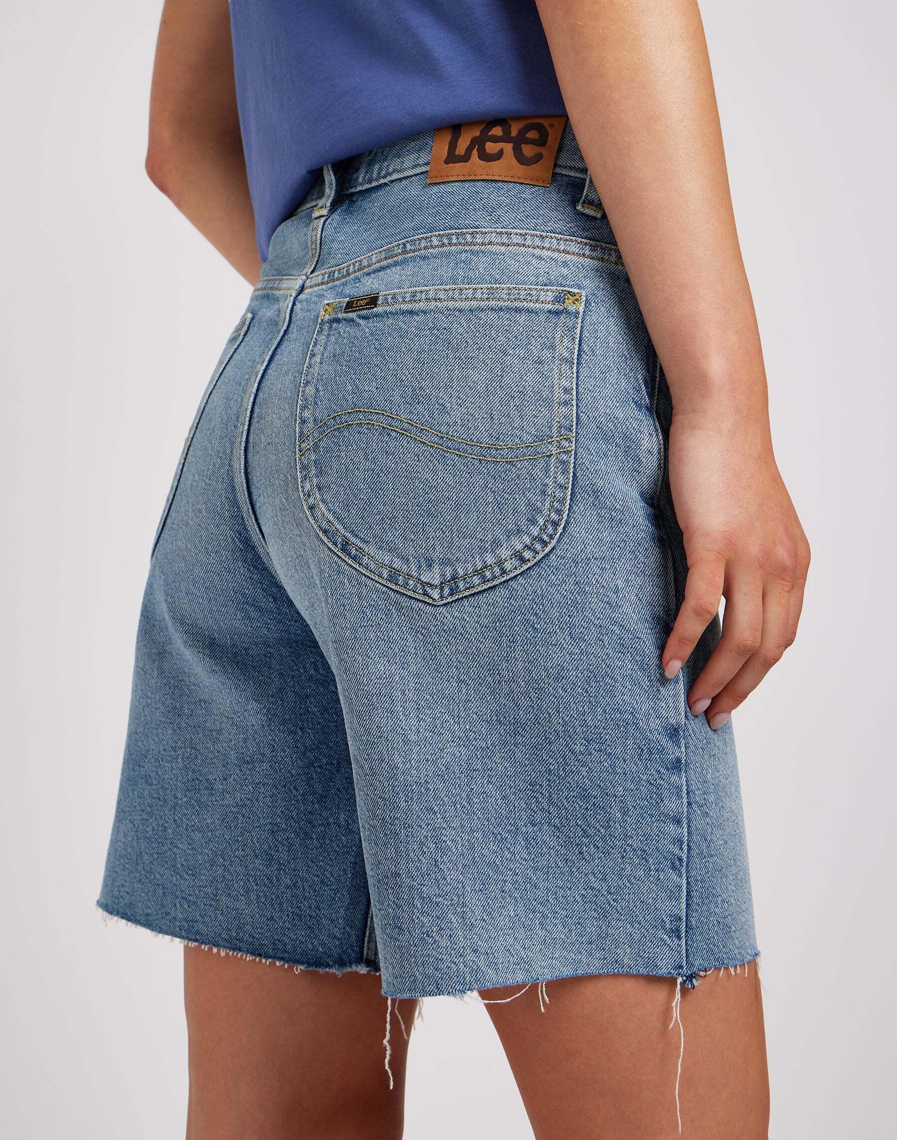 Lee  Short en jean Rider Bermuda 