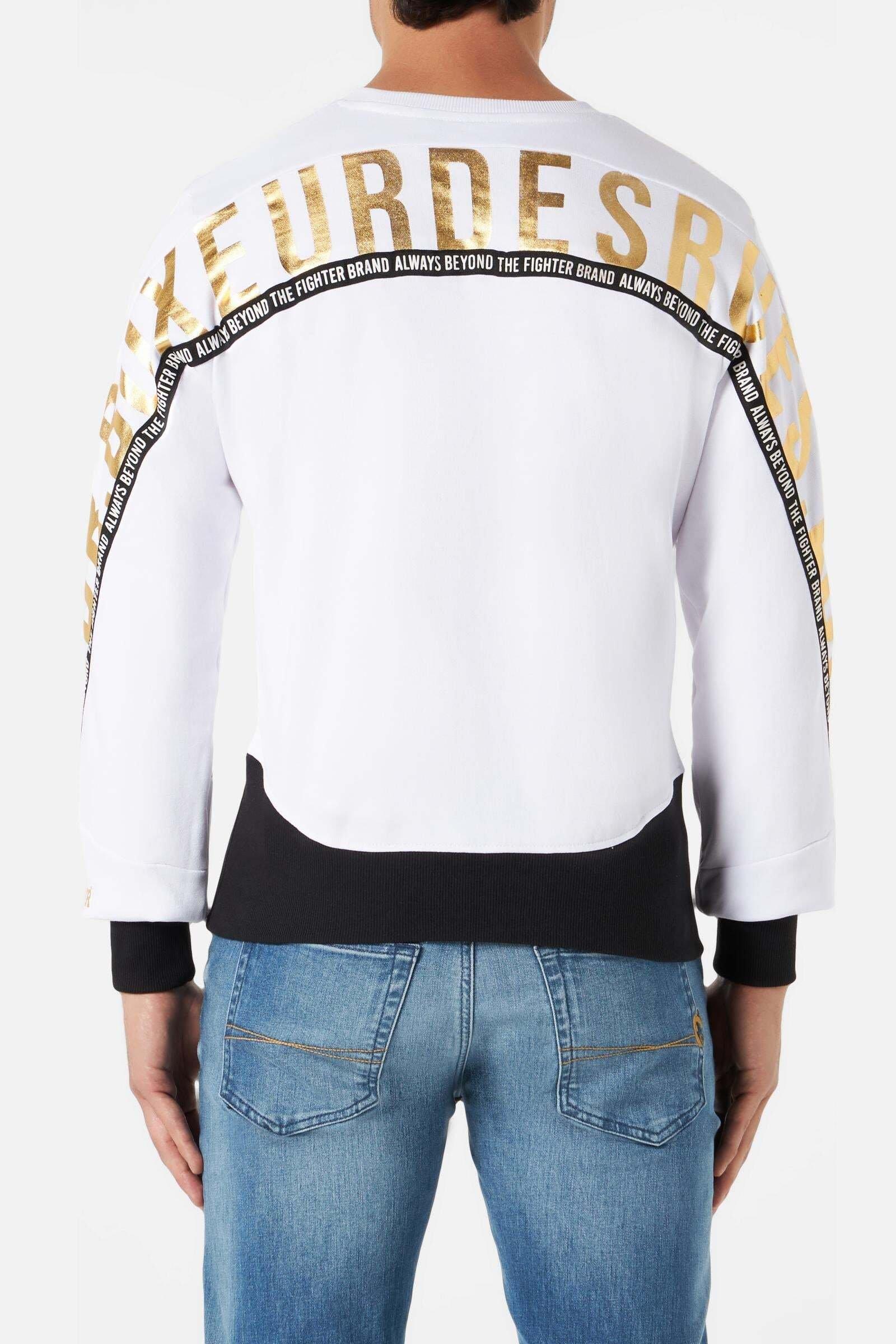 BOXEUR DES RUES Felpa Stampa Lettere  