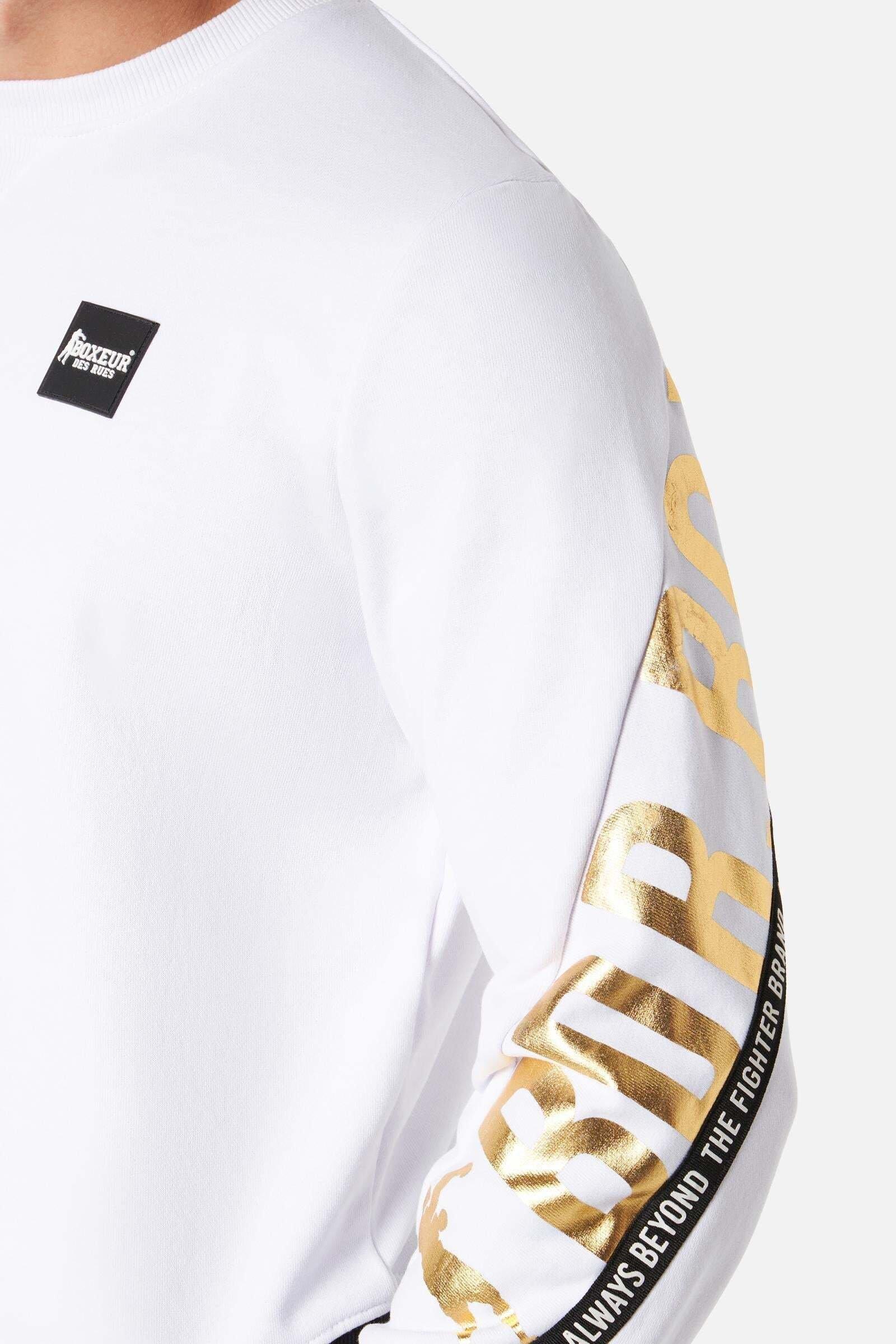 BOXEUR DES RUES Felpa Stampa Lettere  