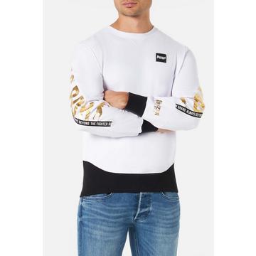 Sweatshirt With Letter Print