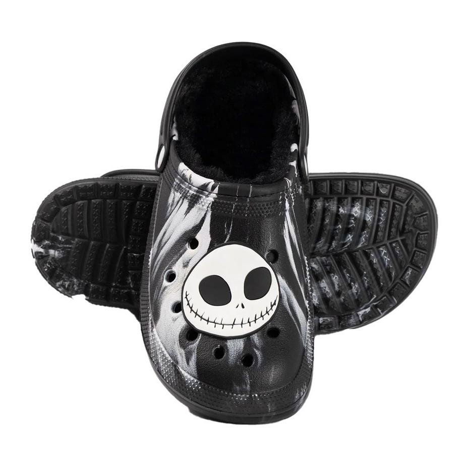 The Nightmare Before Christmas Jack Skellington Print Clogs  