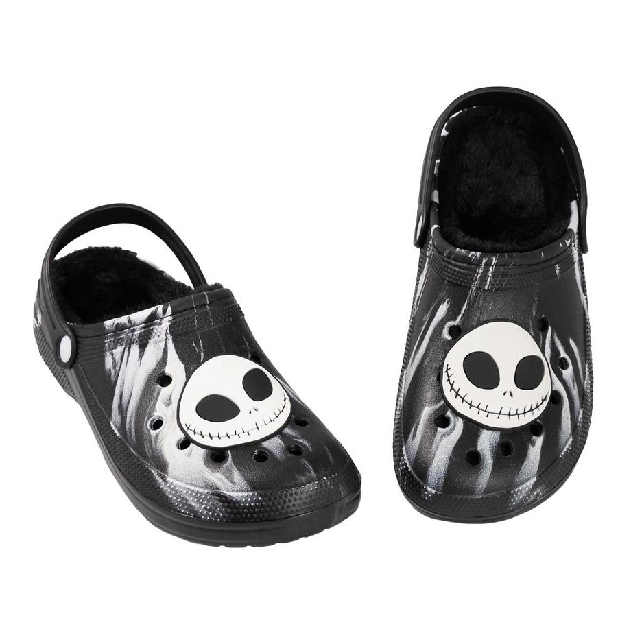 The Nightmare Before Christmas Jack Skellington Print Clogs  