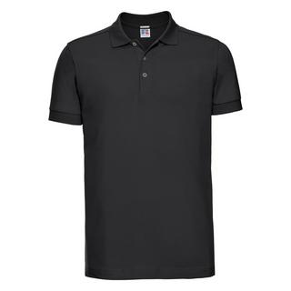 Russell Stretch Kurzarm PoloShirt  