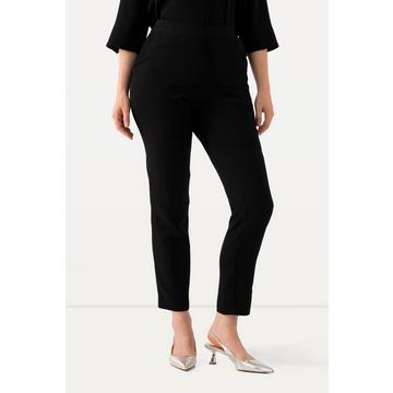 Pantalon ajusté en acétate haut de gamme, taille confortable