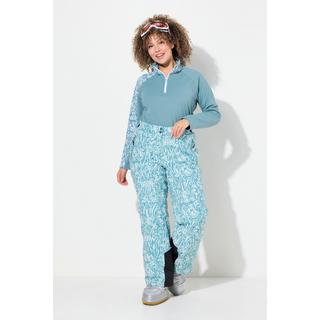 Ulla Popken  Pantalon de ski imperméable, genoux préformés et bande à scratch, matière recyclée 