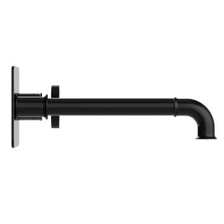 SHOWER DESIGN Rubinetto miscelatore meccanico da incasso Nero opaco - KAZANKA  