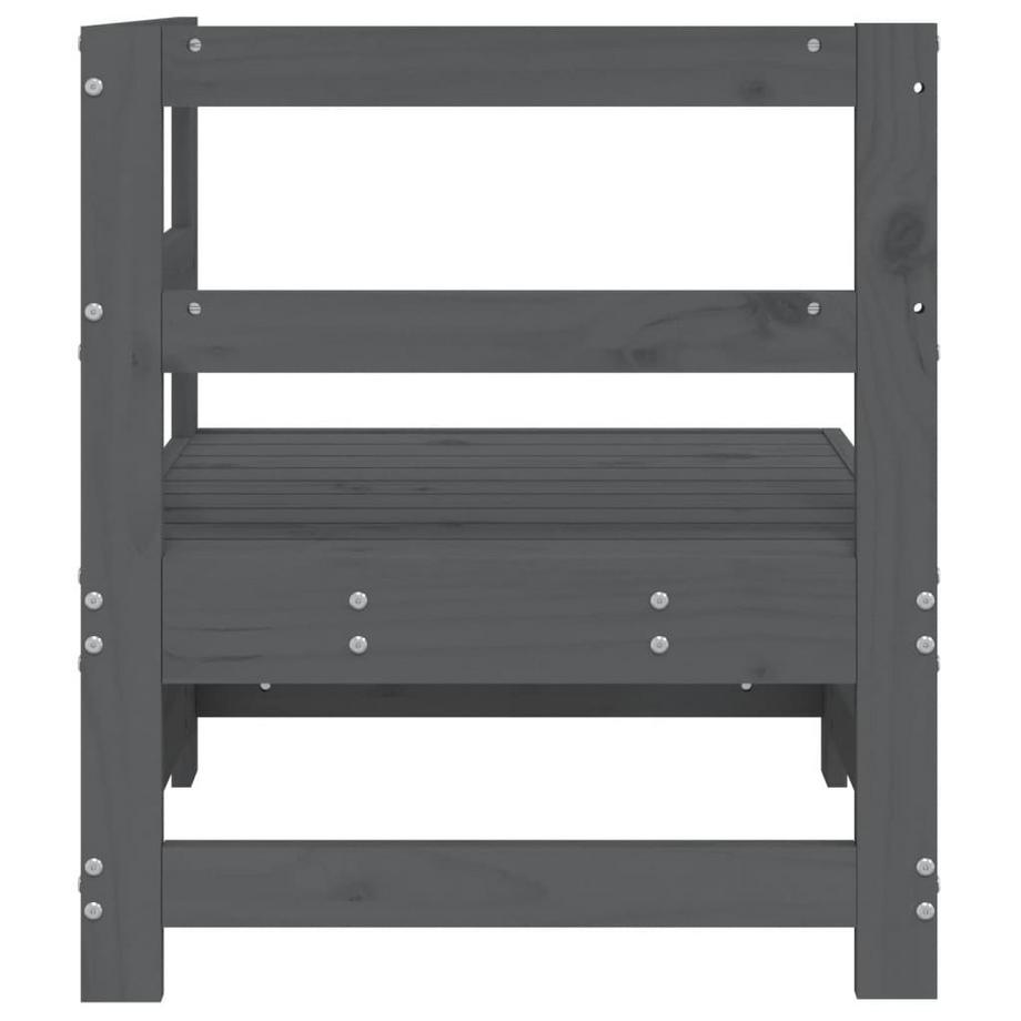 VidaXL divano angolare da giardino Legno di pino  