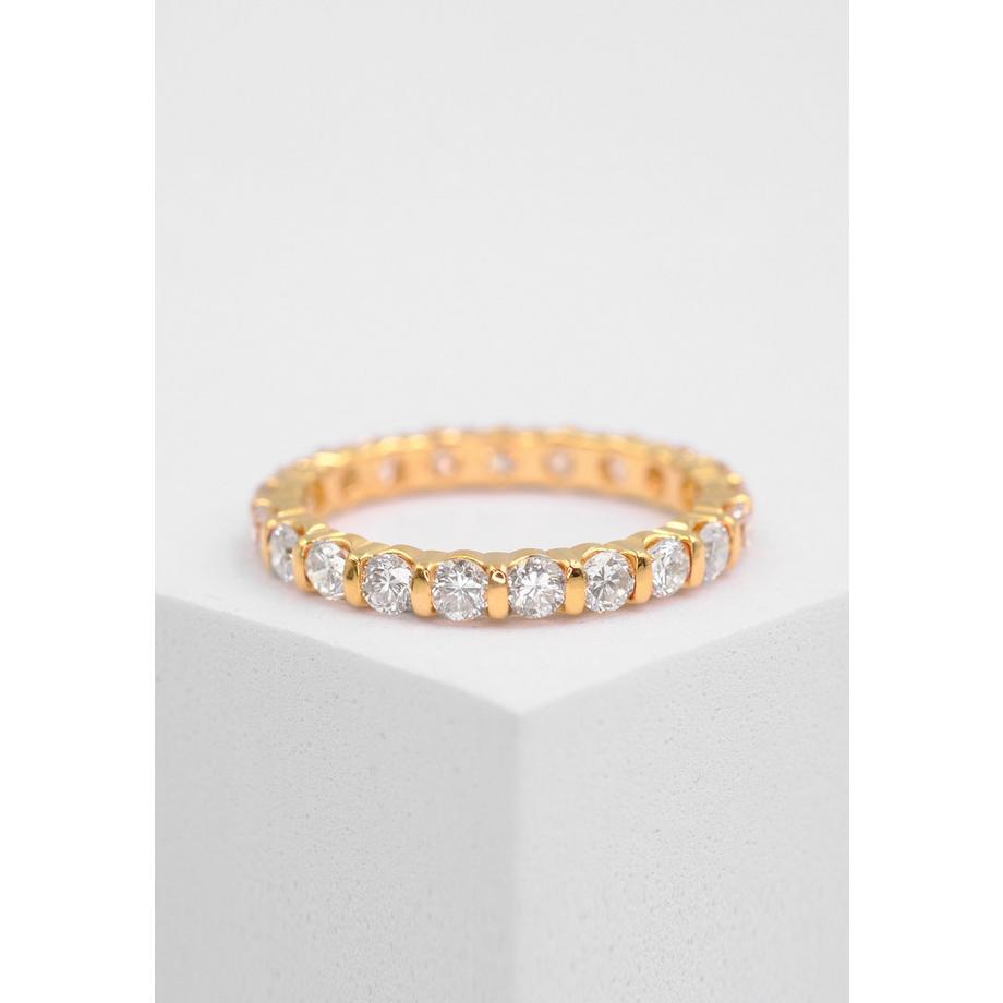 MUAU Schmuck  Bague Mémoire Diamant 1.50ct. or jaune 750 