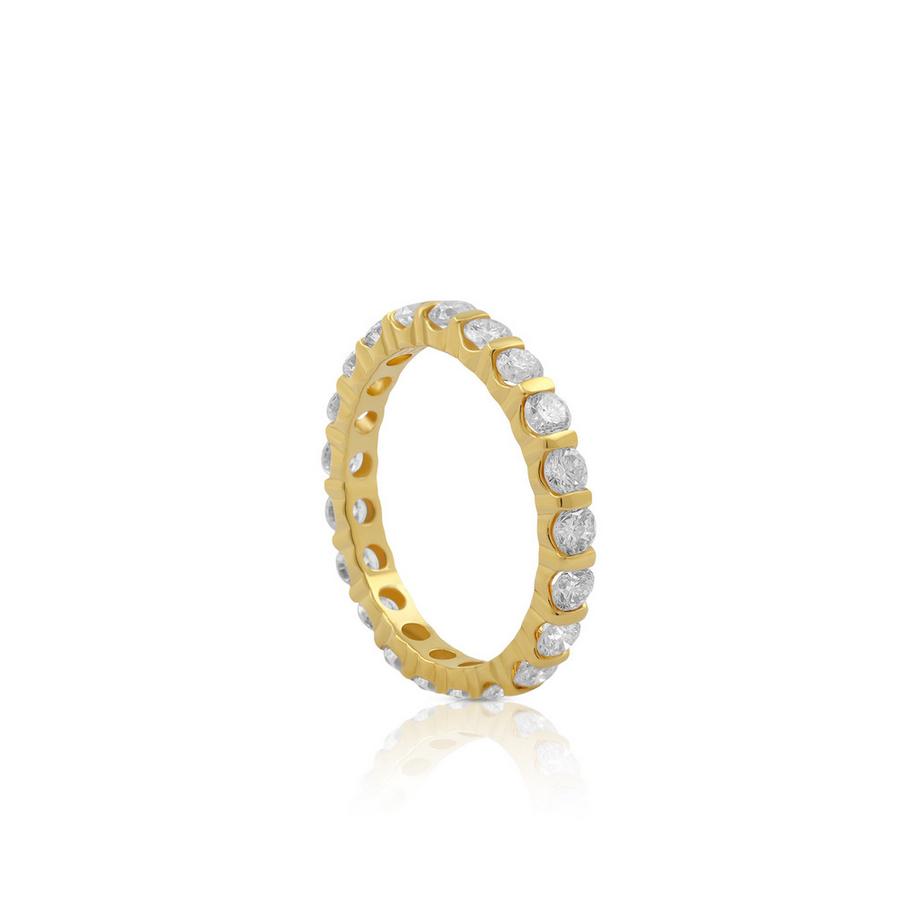 Mémoire Ring Diamant 1.50ct. Gelbgold 750
