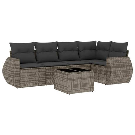 VidaXL Garten sofagarnitur poly-rattan  