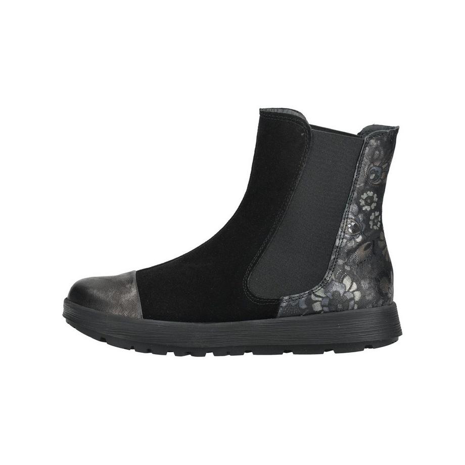 Think Chelsea Boot mit floralem Seiteneinsatz  