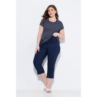 Ulla Popken Bellieva Pantaloni premaman in bengalina lunghezza polpaccio con inserto elastico  