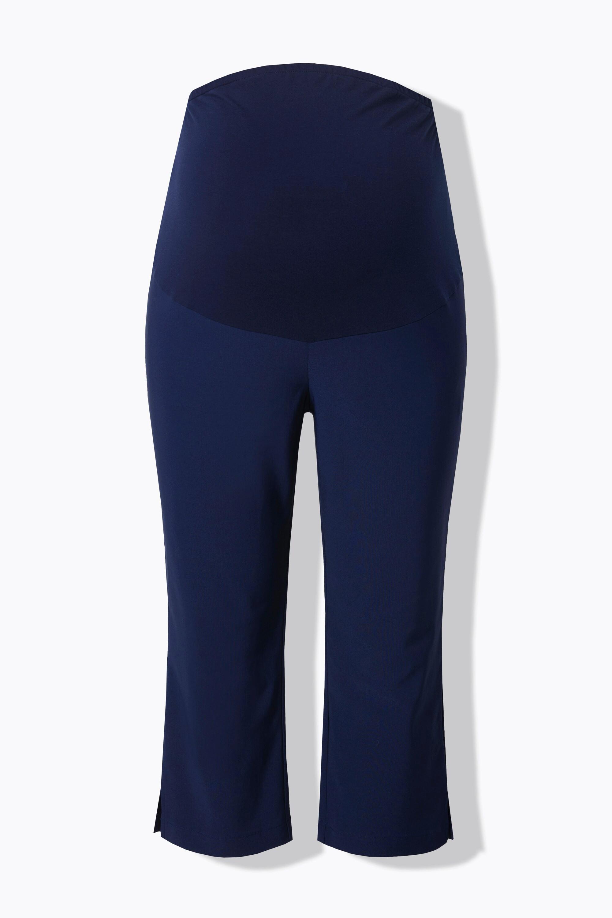 Ulla Popken Bellieva Pantaloni premaman in bengalina lunghezza polpaccio con inserto elastico  