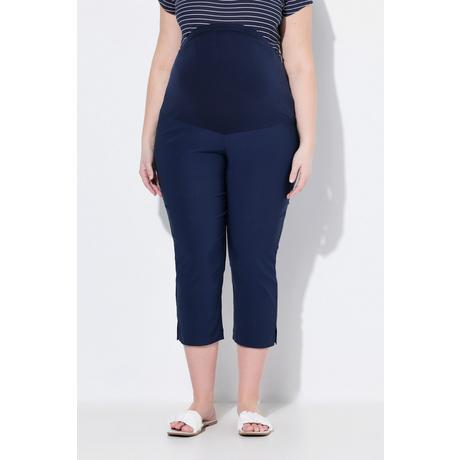 Ulla Popken Bellieva Pantaloni premaman in bengalina lunghezza polpaccio con inserto elastico  