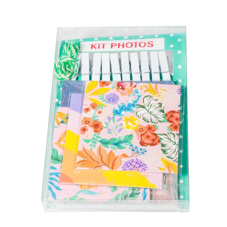 Exacompta Kit cadres photos 30 pièces et cordelette - x 6  