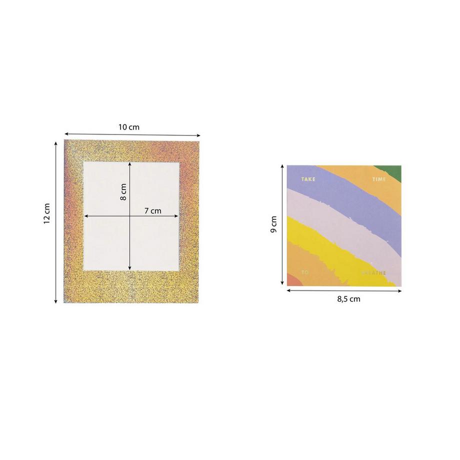 Exacompta Kit cadres photos 30 pièces et cordelette - x 6  