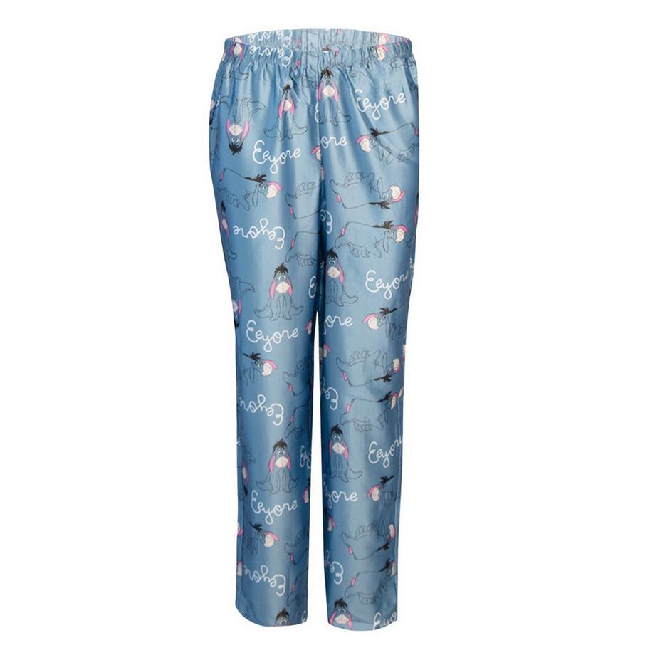 Winnie the Pooh  Schlafanzug Mit Langer Hose, Satin, Gerades Bein 