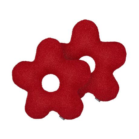 Beliani Lot de 2 coussins décoratifs en Bouclé Moderne CAMPONULA  