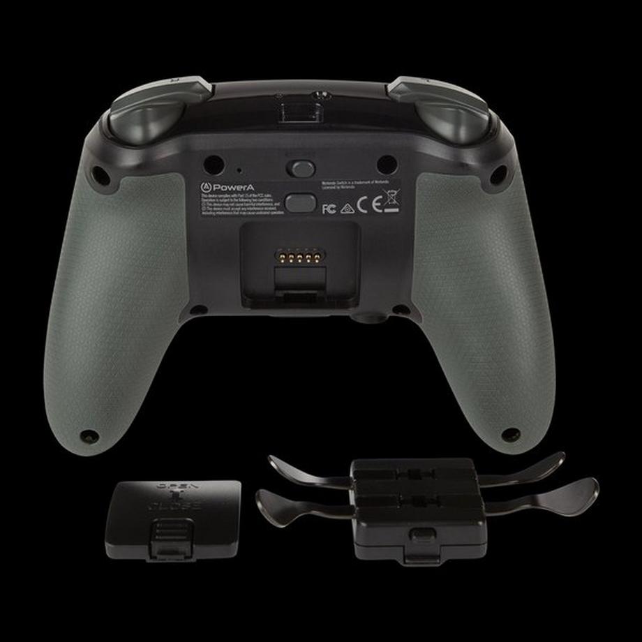 POWERA  PowerA 1515672-01 periferica di gioco Nero, Bianco Bluetooth/USB pad Analogico Nintendo Switch, Nintendo Switch Lite 