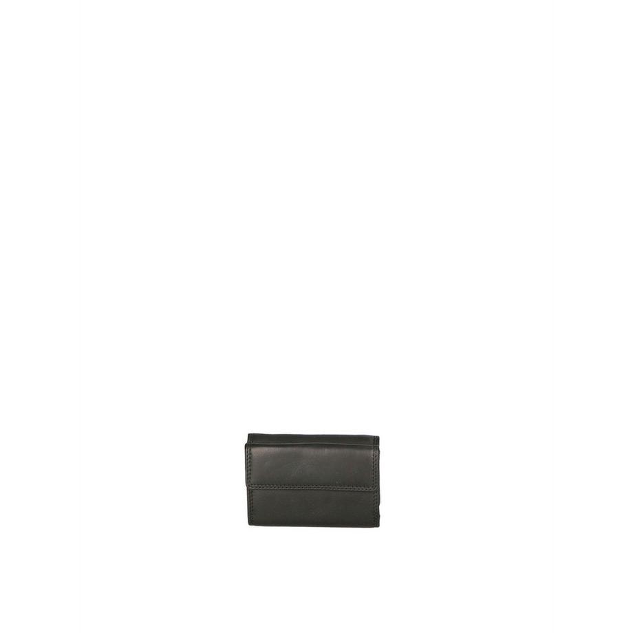 Hill Burry Portefeuille en cuir compact avec protection RFID  