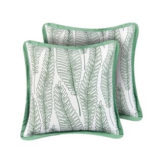 Beliani Gartenkissen 2er Set aus Polyester Modern MEADOW  