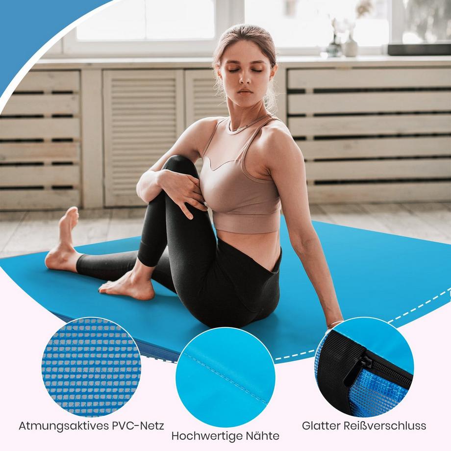 Northix  Tappeto da Ginnastica Pieghevole 