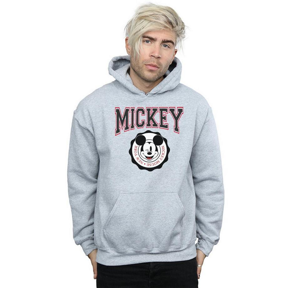 Disney New York Mickey Mouse Felpa con Cappuccio  