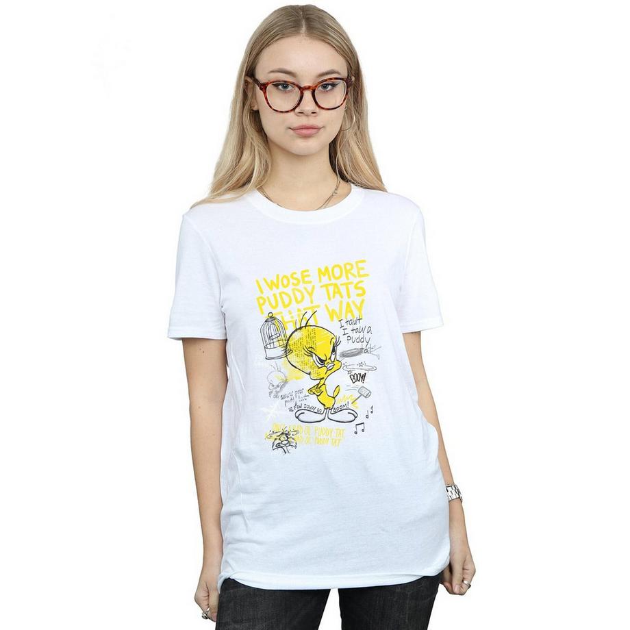 LOONEY TUNES Tweety Pie More Puddy Tats T-Shirt  