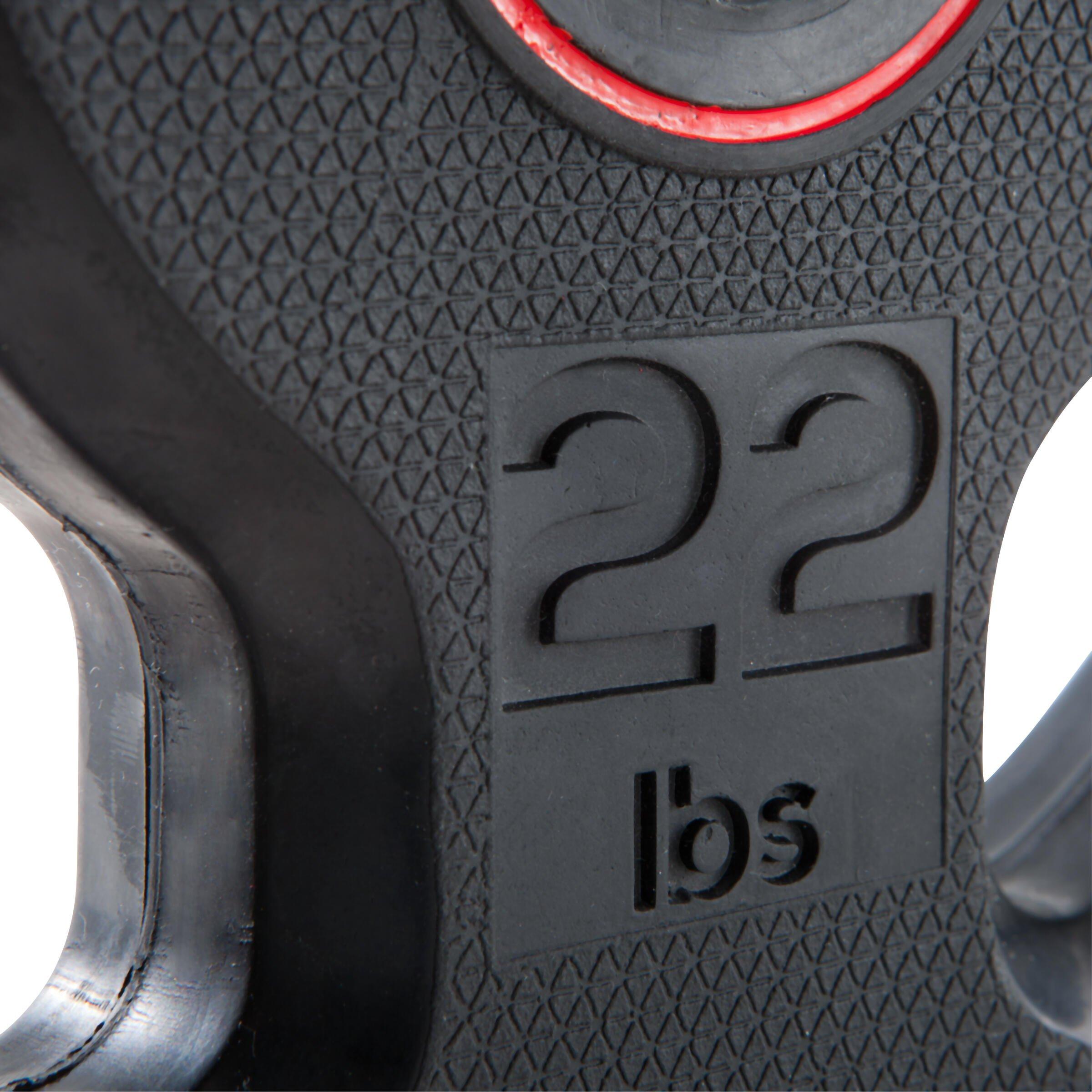 CORENGTH  DISC RUBBER - Disco per manubri gommato con impugnature 