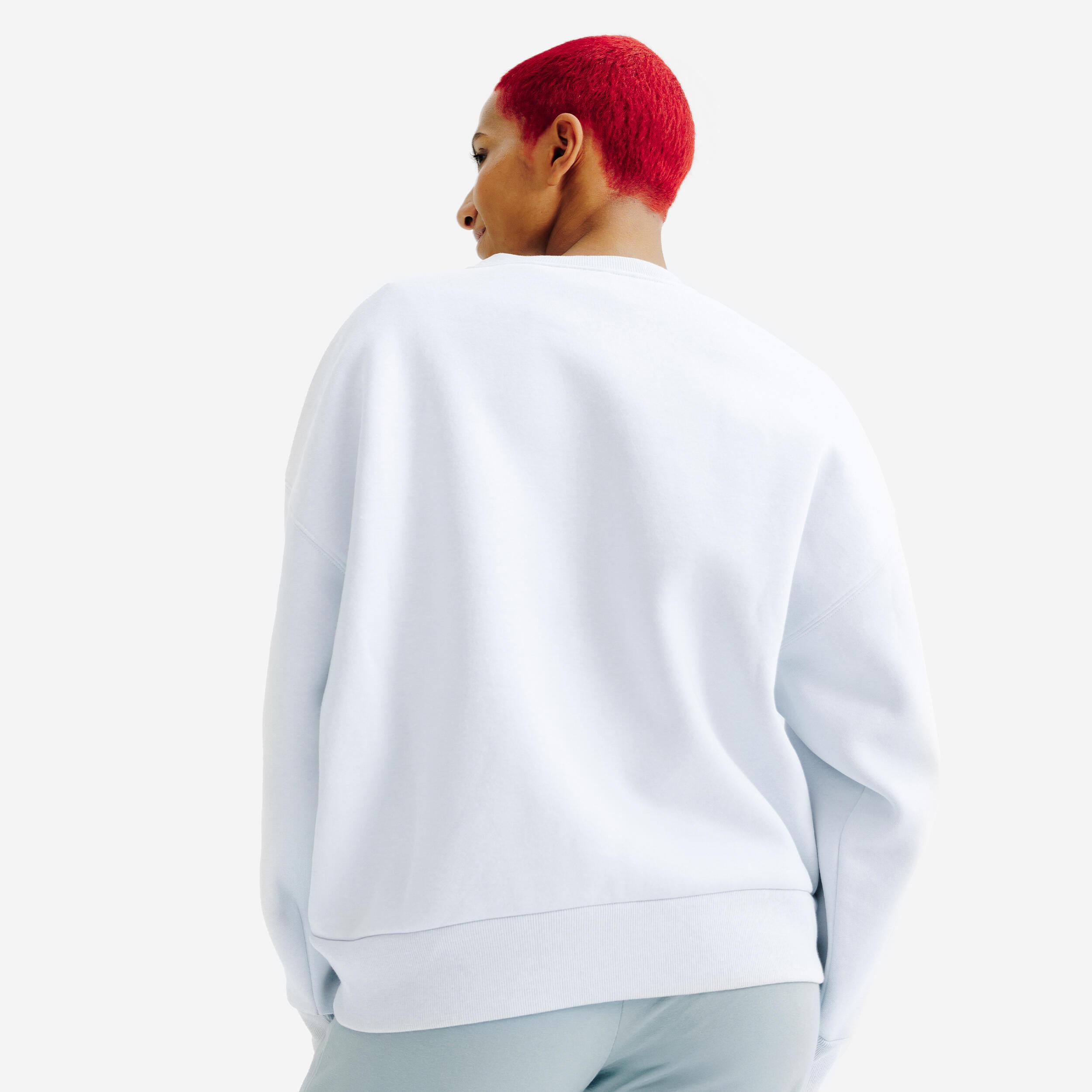 DECATHLON Rundhals Baumwoll Sweatshirt  